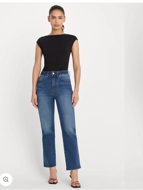 Good American Denim - Good American Always Fits Good Legs Straight Jeans | size 6-12